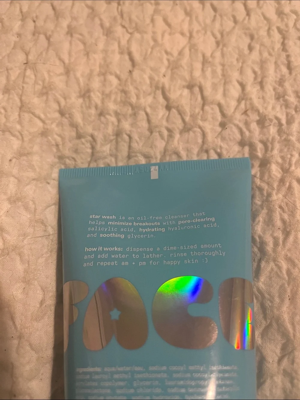 Starface Star Wash and Salicylic Acid
